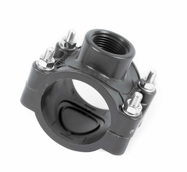 Хомут компресійний внутр. різьба D 25х1/2" (0141 SAB Італія) 014102500B фото