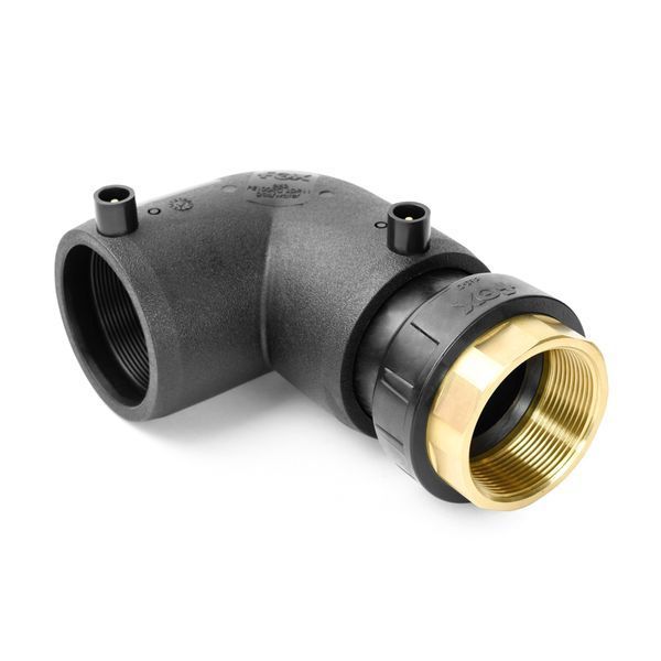Перехід ПЕ-Латунь 20х1/2" ВР , PE100 SDR11 FOX AGW020012 фото